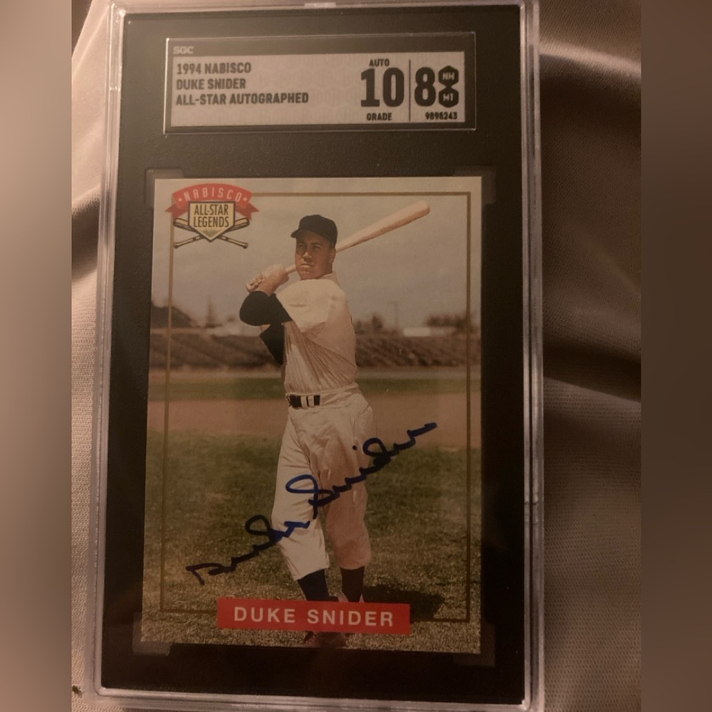 Duke Snider All-Star Legends Trading Card